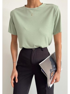 S0017426 Bsm Düz Oversize T-Shirt