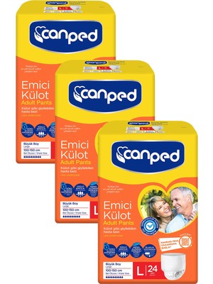 Canped Emici Külot Büyük Boy Large 72 Li