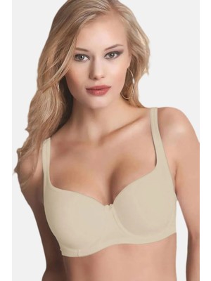 Le Jardin LE JARDİN Amanda Toparlayıcı Sütyen 9720 Ultra Soft Ten Renk C Cup Gün Boyu Destek Sunar