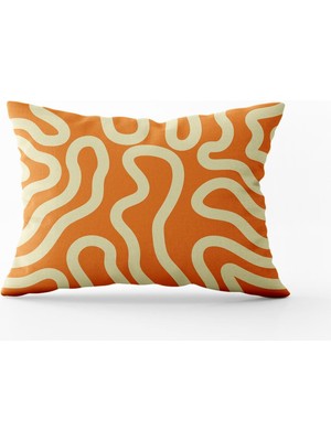 Evdek Çift Taraflı Dikdörtgen Kırlent Kılıfı TK39