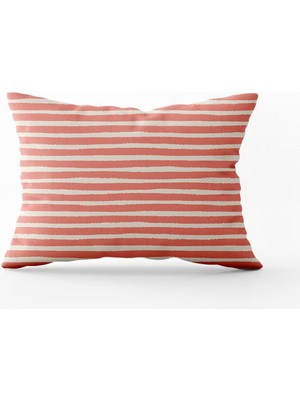 Evdek Çift Taraflı Dikdörtgen Kırlent Kılıfı TK13