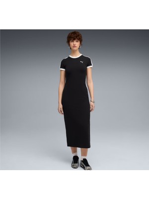 Puma Wardrobe Essentials Slim Fit Dress Elbise 63214001