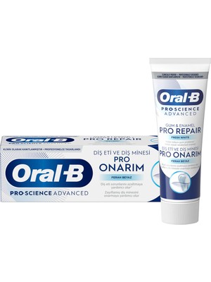 Oral-B Professional Diş Eti ve Minesi Hassas Beyaz 75 ml