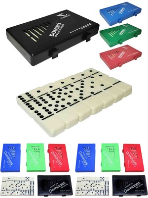 Özel Kutulu Domino Taşları Oyunu Klasik Zeka ve Strateji Oyunu Aile Boyu Eğlence Seti