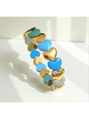 Kadın Porselen Lastik Misina Bileklik