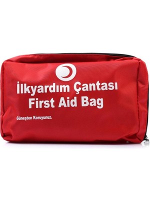 Otomobil Ilk Yardım Çantası Tüvtürk Uyumlu 35 Parça Ilk Yardım Seti Boyunluklu