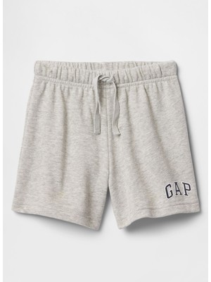 Gap Lastikli Bel Normal Açık Gri Bebek Şort 746740001-A