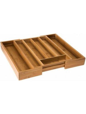 Depa Bambu Ayarlanabilir Çekmece Içi Kaşıklık 38*35 cm