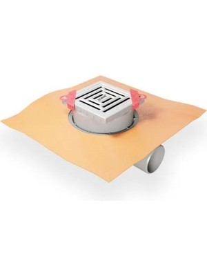 Hüppe Master 10X10 Yalıtımlı Noktasal Su Gideri Mat Yandan - 47H0026000000003