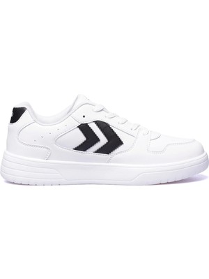 Beyaz Siyah Bağcıklı Unisex Spor Ayakkabı 900725 Hml Kayno