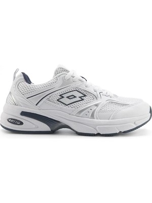 Lotto Athens Wmn 5fx Beyaz-Laci Kadın Spor Ayakkabı Tekstil Taban Düz Topuk