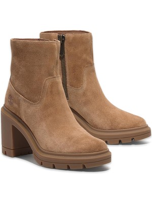 Timberland TB0A26WA Allington Heights Mid Zip Up Boot Camel Kadın Bot