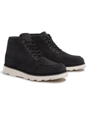 Timberland TB0A6CEP Britton Mills Mid Lace Up Chukka Boot Süet Siyah Erkek Bot