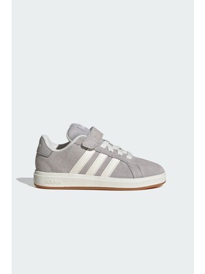 adidas Çocuk Grand Court 00S El Ayakkabı Gri Erkek Çocuklar İçin Rahat ve Güvenli Tasarım