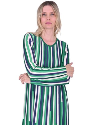 Piyano Triko Elbise Bonus