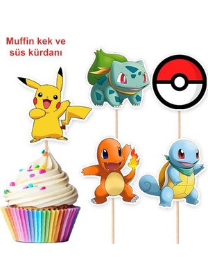 Parti Dükkanım Pokemon Şekilli Kürdan 10 Adet