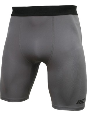 Musclecloth Training Erkek Şort Tayt Füme