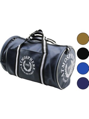 Silindir Çanta Tek Fermuarlı  Tek Yan Cepli  Çap: 26CM - Uzunluk: 47CM (4887)