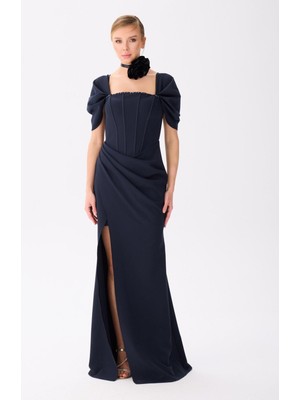 Elbise Uzun Yırtmaçlı