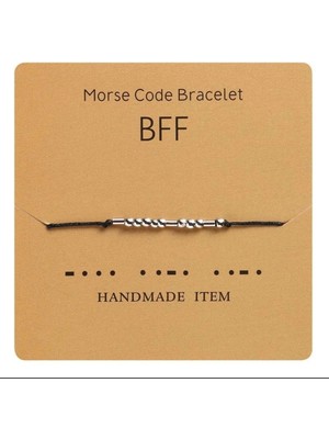 Mors Alfabesi Bff Bileklik