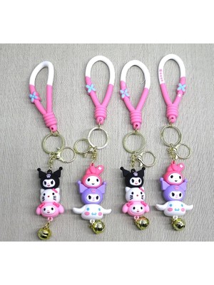 Hello Kitty Serisi Silikon Anahtarlık ALK4257