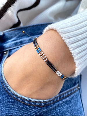 Miyuki Double Dark Series Bileklik