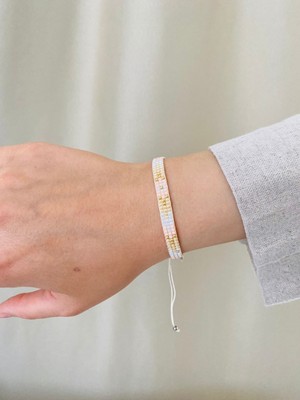 Miyuki Boncuklu Makrome Bileklik