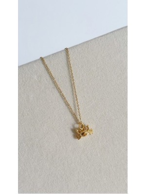 Bay Yengeç Çelik Yaz Kolyesi Kararmaz