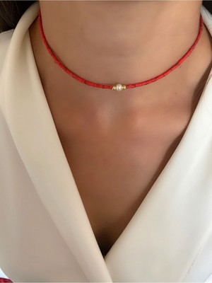 Inci Detay Boncuk Choker