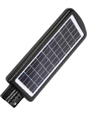 Horoz Electric Horoz 50W Siyah Led Solar Güneş Enerjili Lamba Sokak Armatür Beyaz Işık