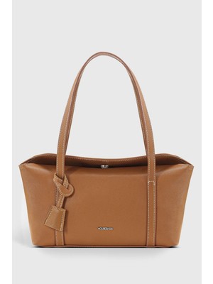 Kapaklı Bowling Camel El Ve  Omuz Çantası 270