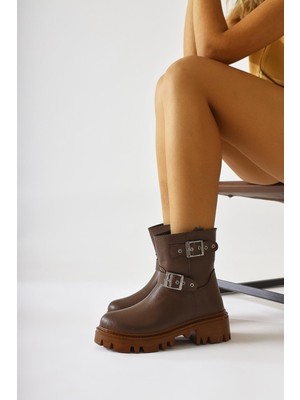 Veneta Kahve Kemer Detaylı Bot