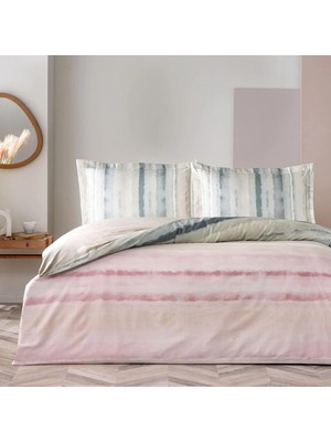 Pamuk Neıl Nevresim Takımı Pembe Çift Kişilik