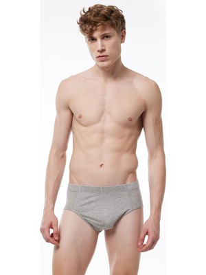 Malabadi Erkek Gri Modal Slip Külot 053