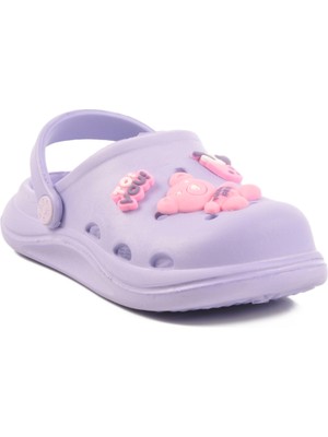 Lila Çocuk Terlik 303 F