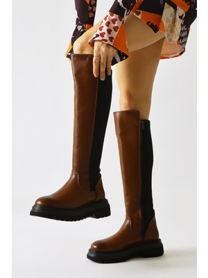 Latoya Taba Streç Detaylı Çizme