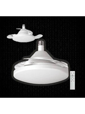 Dolunay Fan LED Ampul (Hayalet Pervaneli) (Beyaz) CT-1156