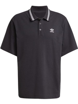 adidas Erkek  Siyah  Polo T LOOSE POLO JW5897