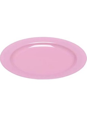 Ofis Turka Plastik Pembe Tabak 23 cm - 10 Adet