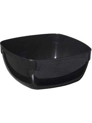 Ofis Turka Kristal Kare Kase Siyah 300 ml - 12 Adet