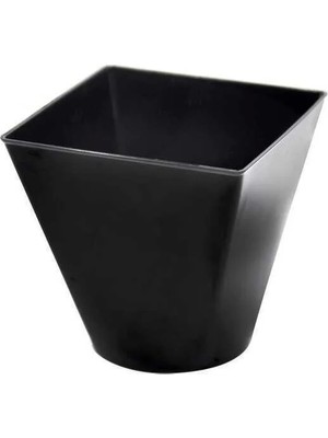 Ofis Turka Plastik Mini Kap Siyah 240 cc - 24 Adet