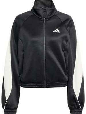 adidas Stadium Kadın Siyah Dik Yaka Ceket