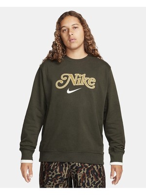 Sportswear Fleece Sıfır Yaka Erkek Sweatshirt'ü