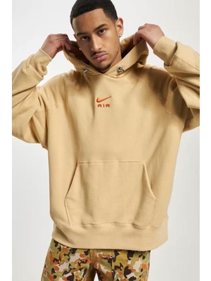 Sportswear A.ı.r French Terry Pullover Hoodie Bol Kesim Erkek Sweatshirt