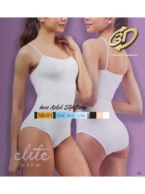 Ince Askılı Slip Body