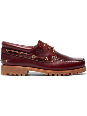 Timberland Erkek Sneaker Günlük Ayakkabı Bordo Platform Taban ile Şık ve Rahat Tasarım