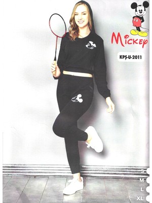 Kadın Homewear Michep Desenli Pijama Takımı Yeni Sezon
