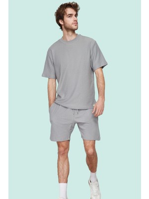 Erkek Modern Jogger Şort Pamuk Nefes Alabilir Günlük Spor Hafta Sonu Yaz Aylarının Vazgeçilmezi