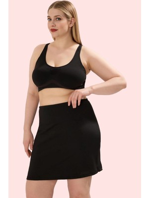 Kadın Regular Boy Şort Etek Örme Kumaş Geniş Paça Spor ve Günlük Kullanım Kaliteli Malzeme