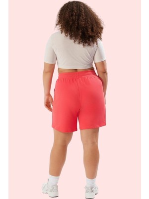 Kadın Yazlık Şort Rahat Kesim Yüksek Bel Geniş Paça Pamuk Günlük Kullanım Kaliteli Malzeme